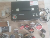 3 x PCP geweer met veel erbij