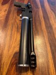 Custom AEA HP Max M50 .50 pistool 11” loop met stalen muzzle brake.