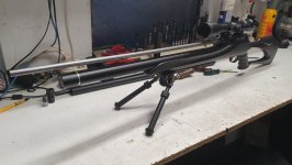 Snowpeak M25 9mm  met FX 700mm STX heavy loop