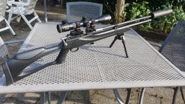 Snowpeak M25 9mm  met FX 700mm STX heavy loop
