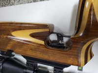 Pcp Steyr match 5.5 mm links met RWS kijker 6x40  , demper e