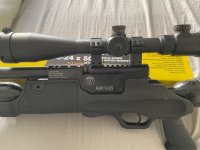 Z.g.a.n. aangeboden Hatsan Hercules 9 mm inclusief Donny geluidsdemper, vulslangen AGS richtkijker