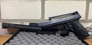 Gamo AF-10 luchtdruk pistool amper gebruikt