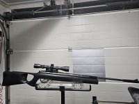 Hatsan Mod 125 4.5mm met massieve houten Kolf