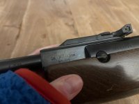 Weihrauch HW90 4,mm Theoben systeem zo goed als nieuw