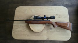 Weihrauch hw50s te koop 4,5mm .177