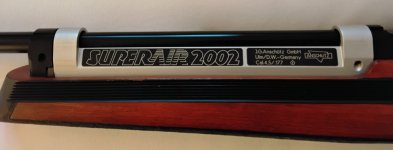 Anschutz Superair 2002 - kal. 4.5 mm zijspanner