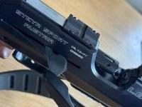 Steyr LG110 HFT Hunting 4.5mm in uitstekende staat, getuned op 11.5 ftlbs. Voor links- en rechtshandige schutters!