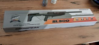 Snowpeak SL900 5.5 mm nog nieuw in de doos