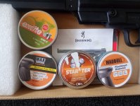 Browning Buck Mark Magnum Airgun 4.5mm Knikloop