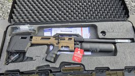 Daystate Delta wolf HP .22, PCP (nieuw in case)