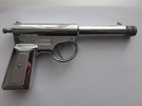 te koop mooi luchtdruk pistool van Harreingston