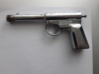 te koop mooi luchtdruk pistool van Harreingston