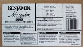 Benjamin Marauder .25