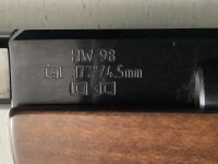 Te koop Weihrauch 98 cal177”