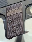 Colt model 45 acp + colt baby 25 auto bibi gun