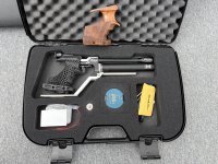 Walther LP500 in opgelegd uitvoering
