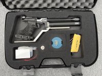 Walther LP500 in opgelegd uitvoering